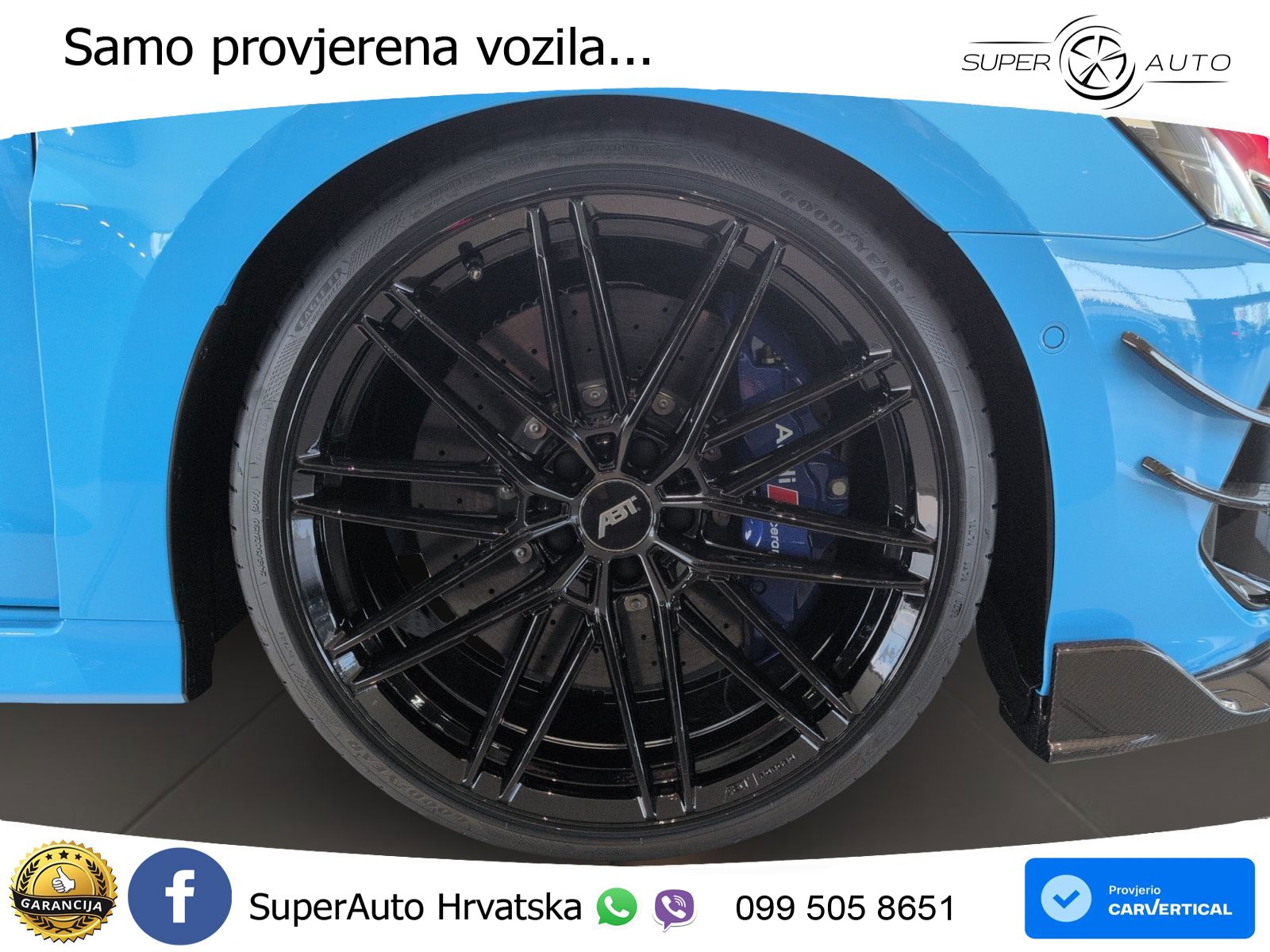 Audi RS3-R ABT Sportback 2.5 TFSI (510 KS) quattro S tronic LED+GR SJED+ACC