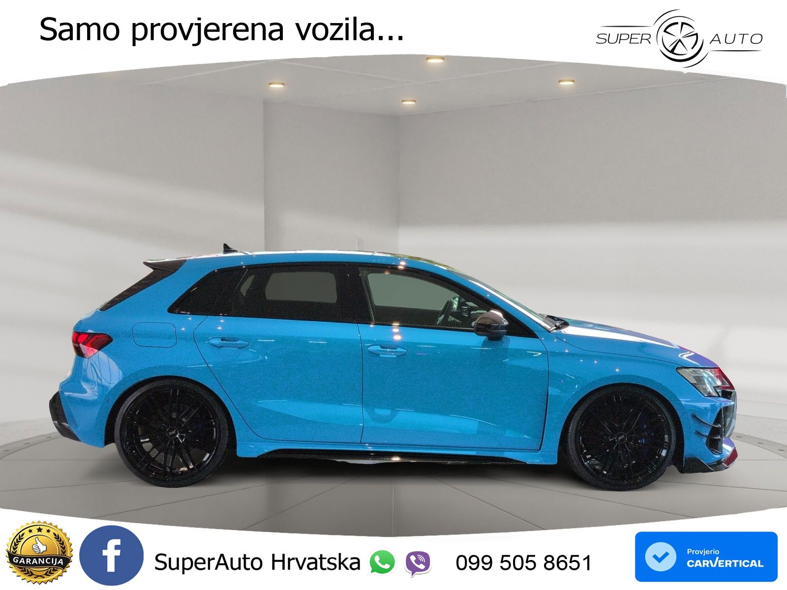 Audi RS3-R ABT Sportback 2.5 TFSI (510 KS) quattro S tronic LED+GR SJED+ACC