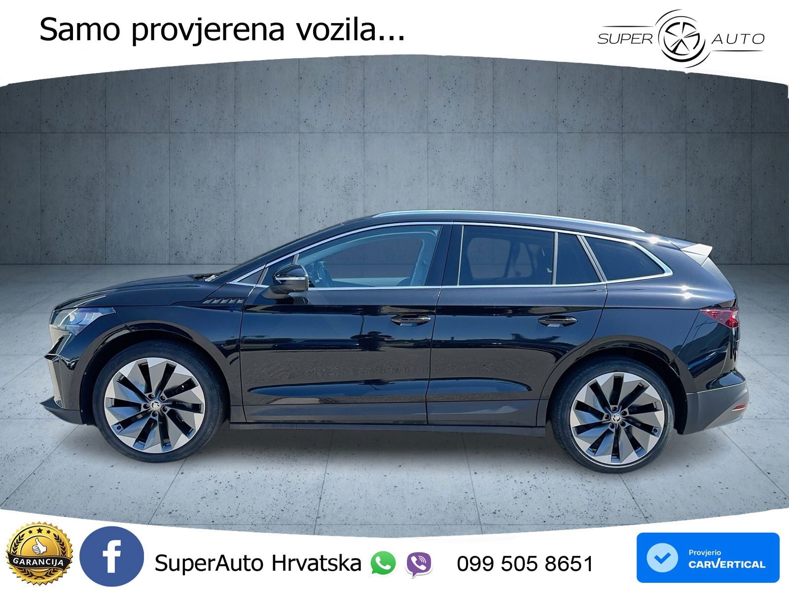 Škoda Enyaq iV 80 82 kWh (204 KS) LED+GR SJED+ACC