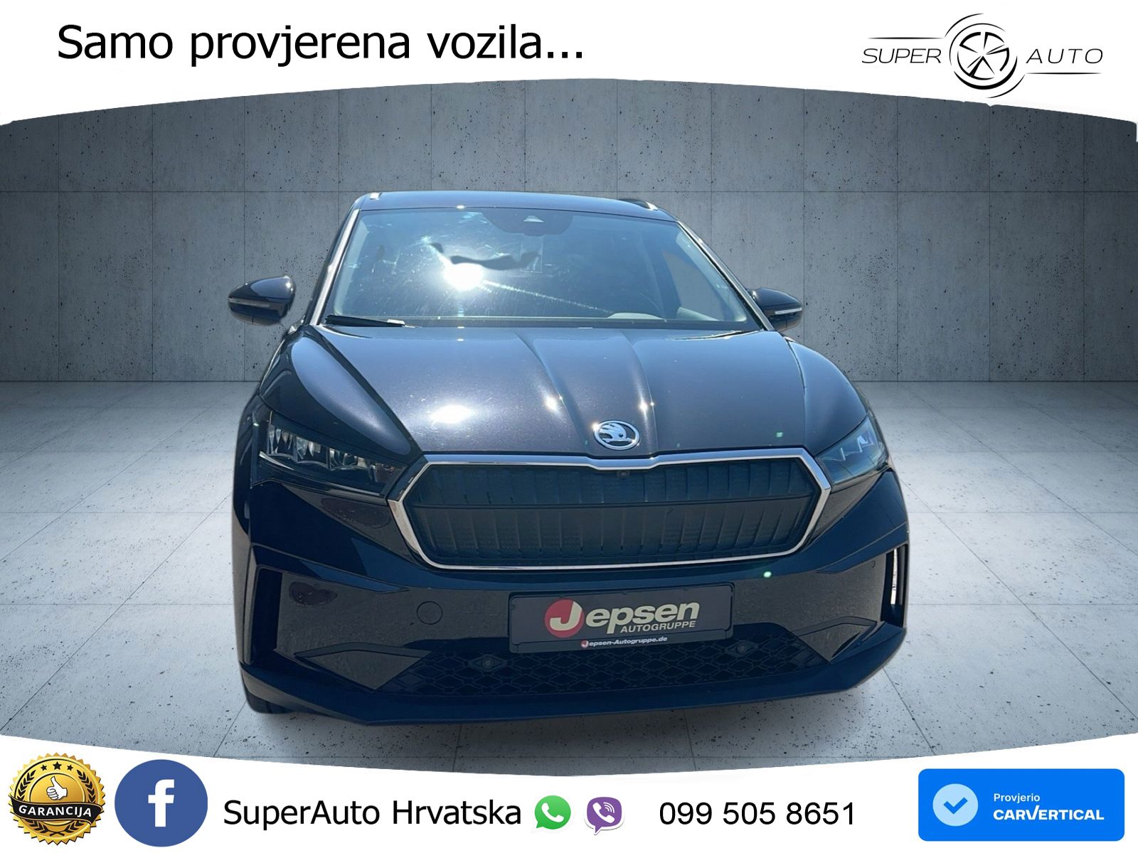 Škoda Enyaq iV 80 82 kWh (204 KS) LED+GR SJED+ACC
