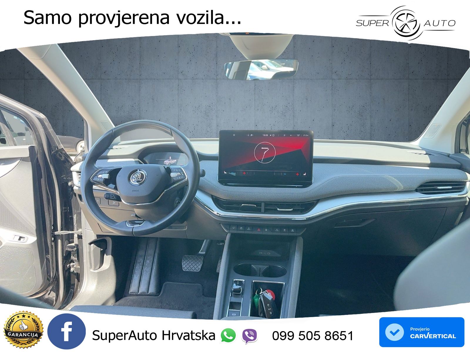 Škoda Enyaq iV 80 82 kWh (204 KS) LED+GR SJED+ACC