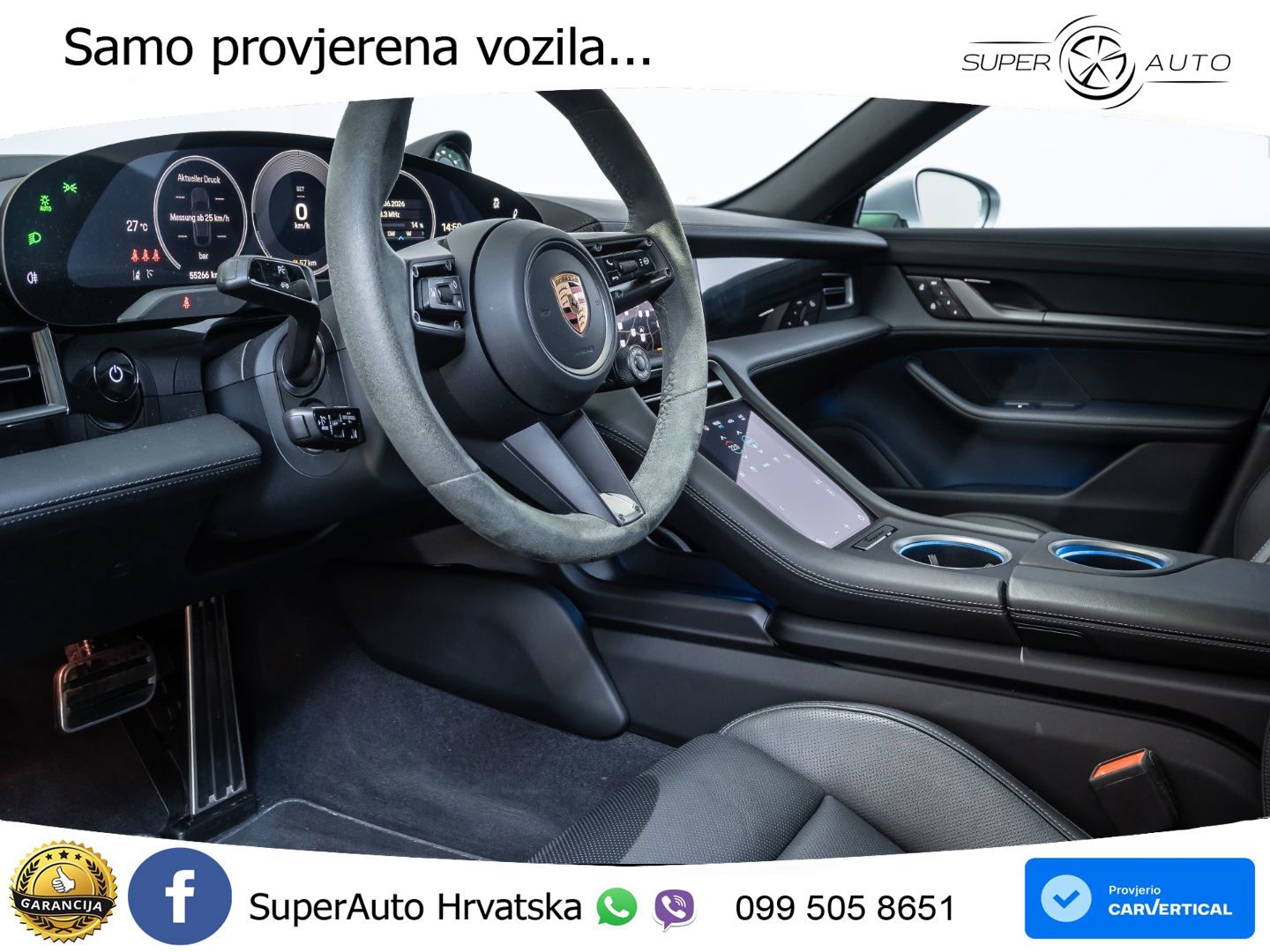 Porsche Taycan Cross Turismo 4S 105 kWh (598 KS)