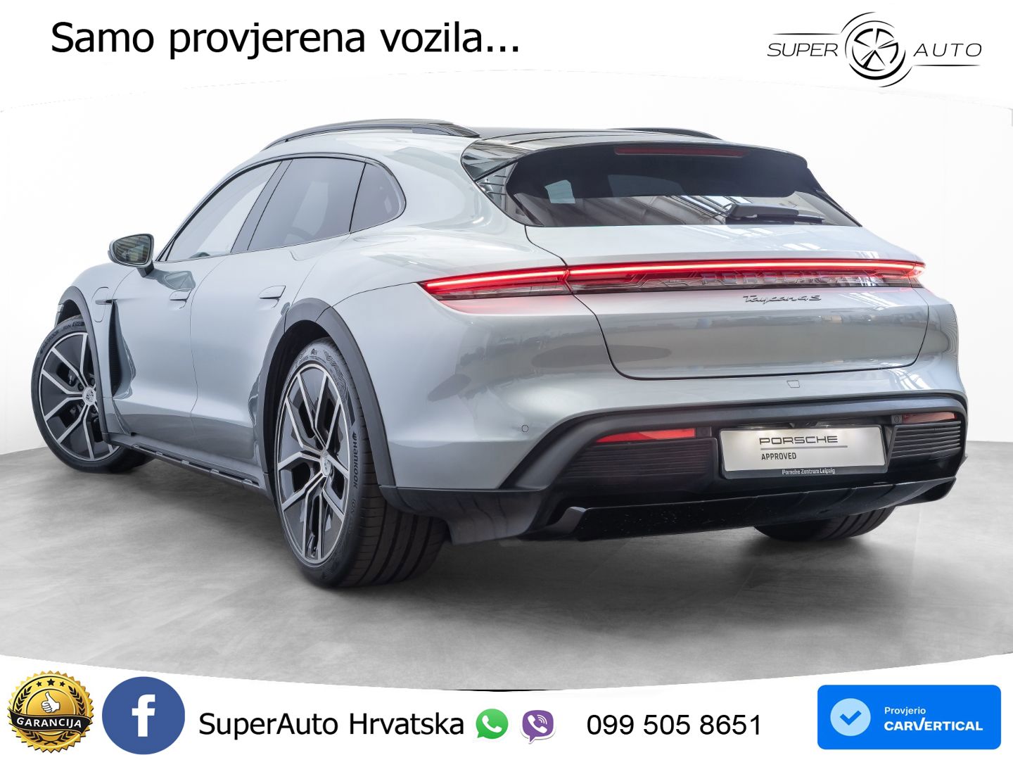 Porsche Taycan Cross Turismo 4S 105 kWh (598 KS)