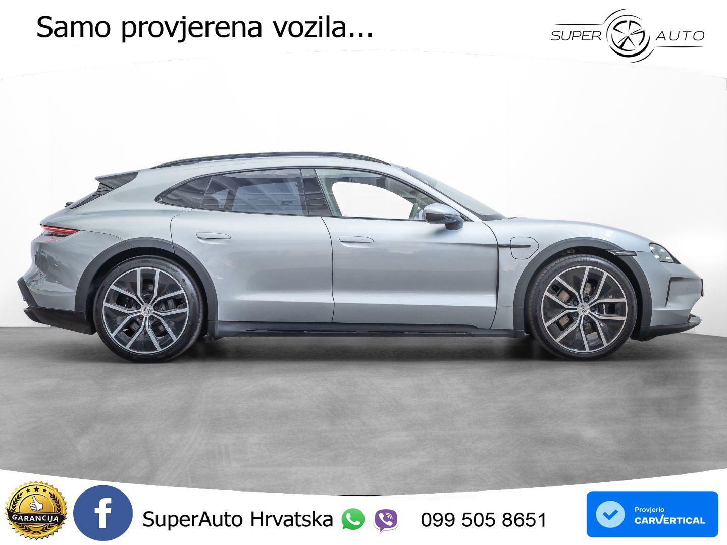 Porsche Taycan Cross Turismo 4S 105 kWh (598 KS)