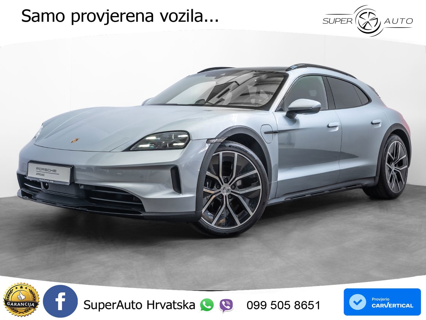 Porsche Taycan Cross Turismo 4S 105 kWh (598 KS)