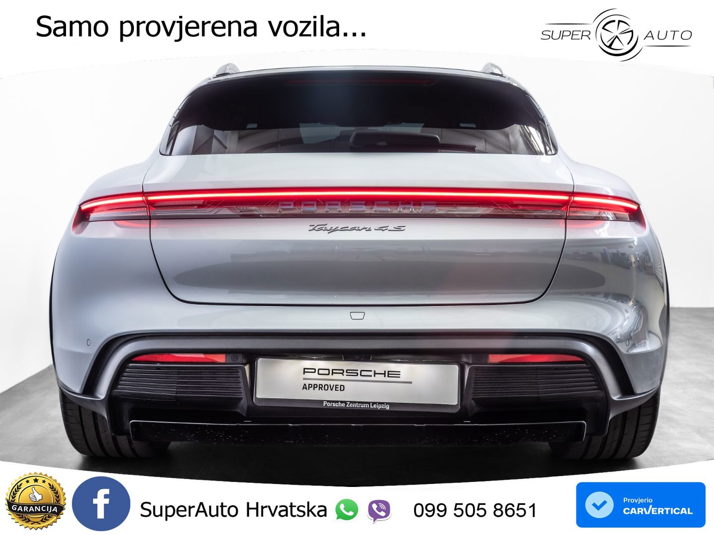 Porsche Taycan Cross Turismo 4S 105 kWh (598 KS)