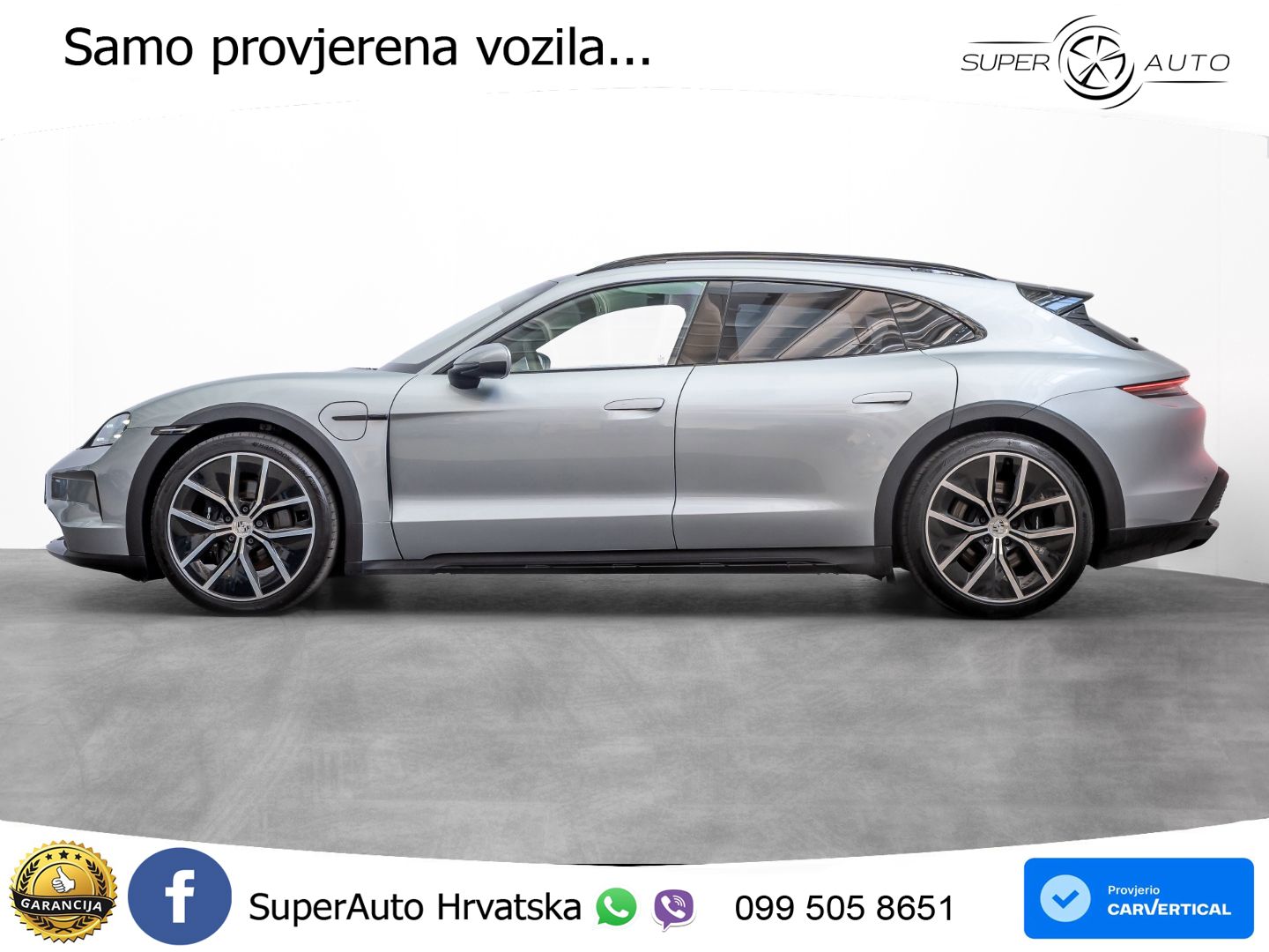 Porsche Taycan Cross Turismo 4S 105 kWh (598 KS)