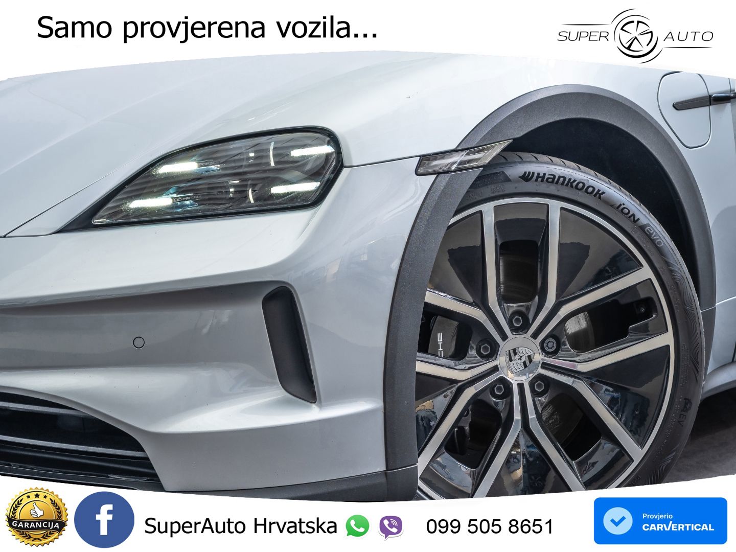 Porsche Taycan Cross Turismo 4S 105 kWh (598 KS)