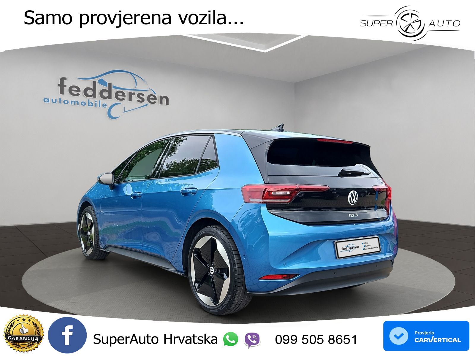 Volkswagen ID.3 Pro S 82 kWh (231 KS) LED+GR SJED+ACC