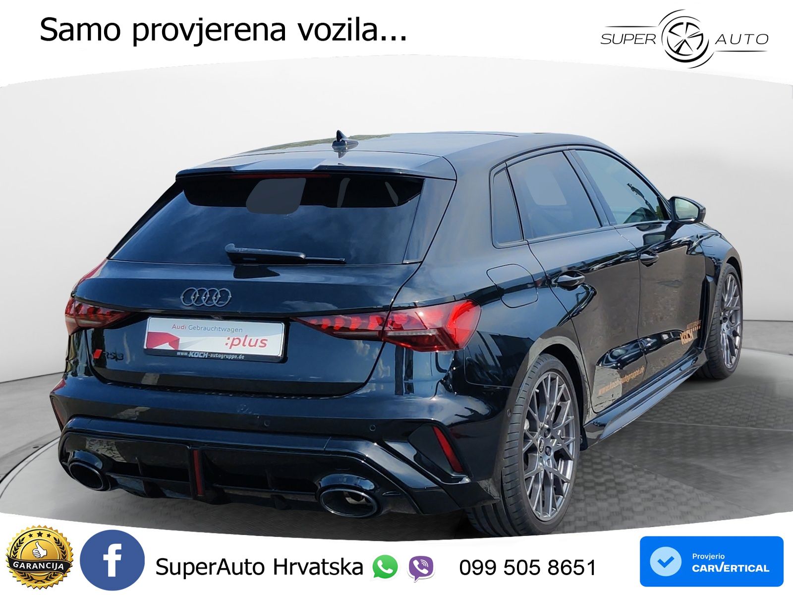 Audi RS3 Sportback 2.5 TFSI (400 KS) quattro S tronic LED+GR SJED+ACC