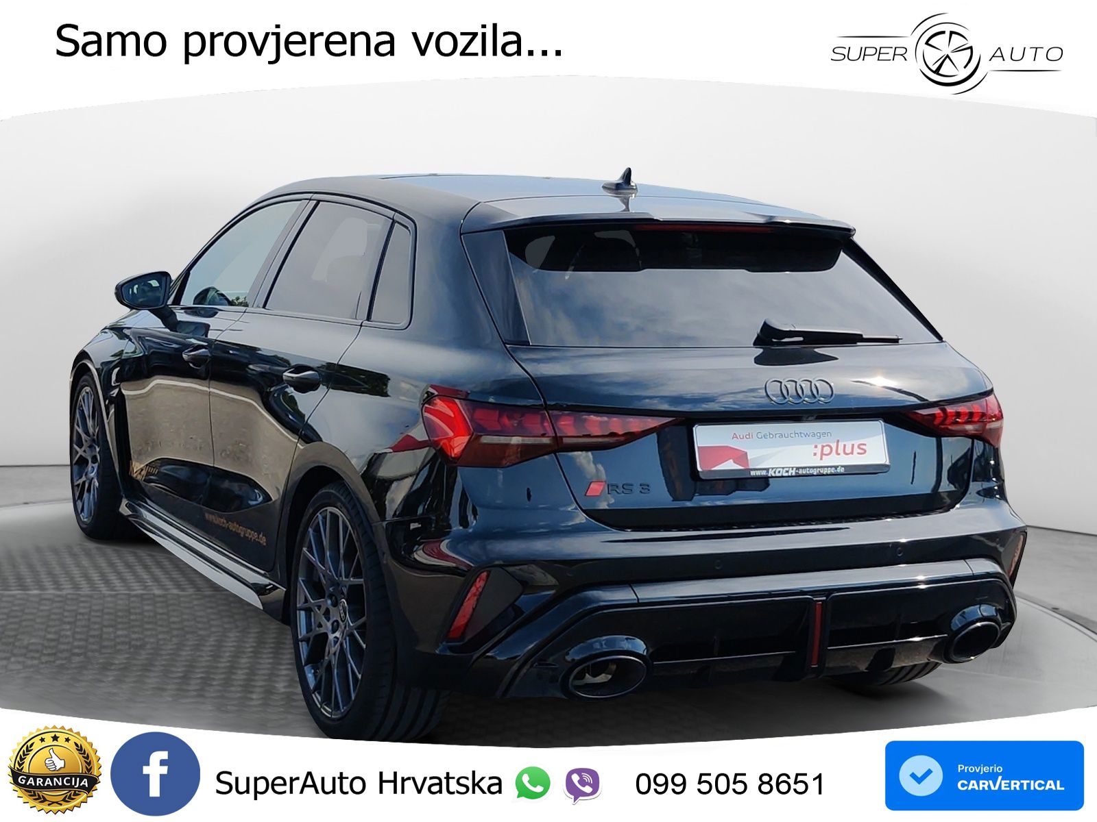 Audi RS3 Sportback 2.5 TFSI (400 KS) quattro S tronic LED+GR SJED+ACC