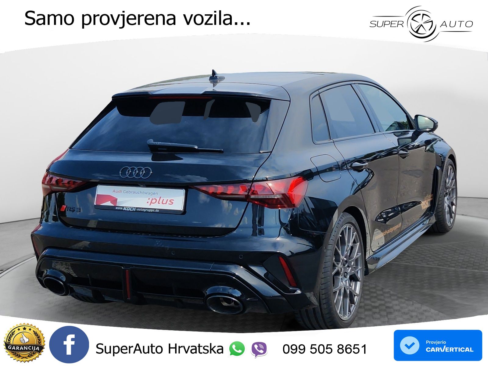 Audi RS3 Sportback 2.5 TFSI (400 KS) quattro S tronic LED+GR SJED+ACC