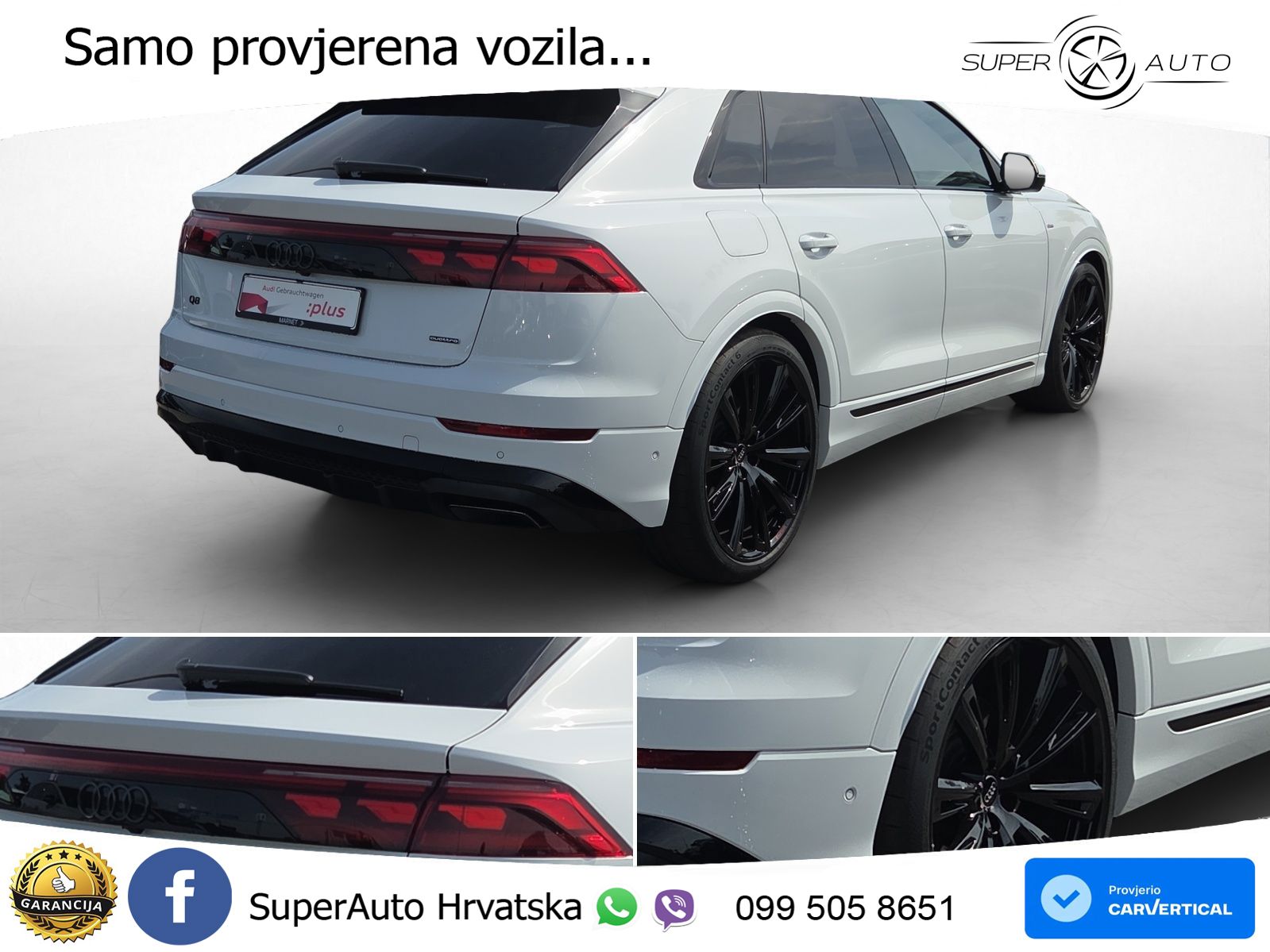 Audi Q8 50 TDI V6 (286 KS) quattro Tiptronic