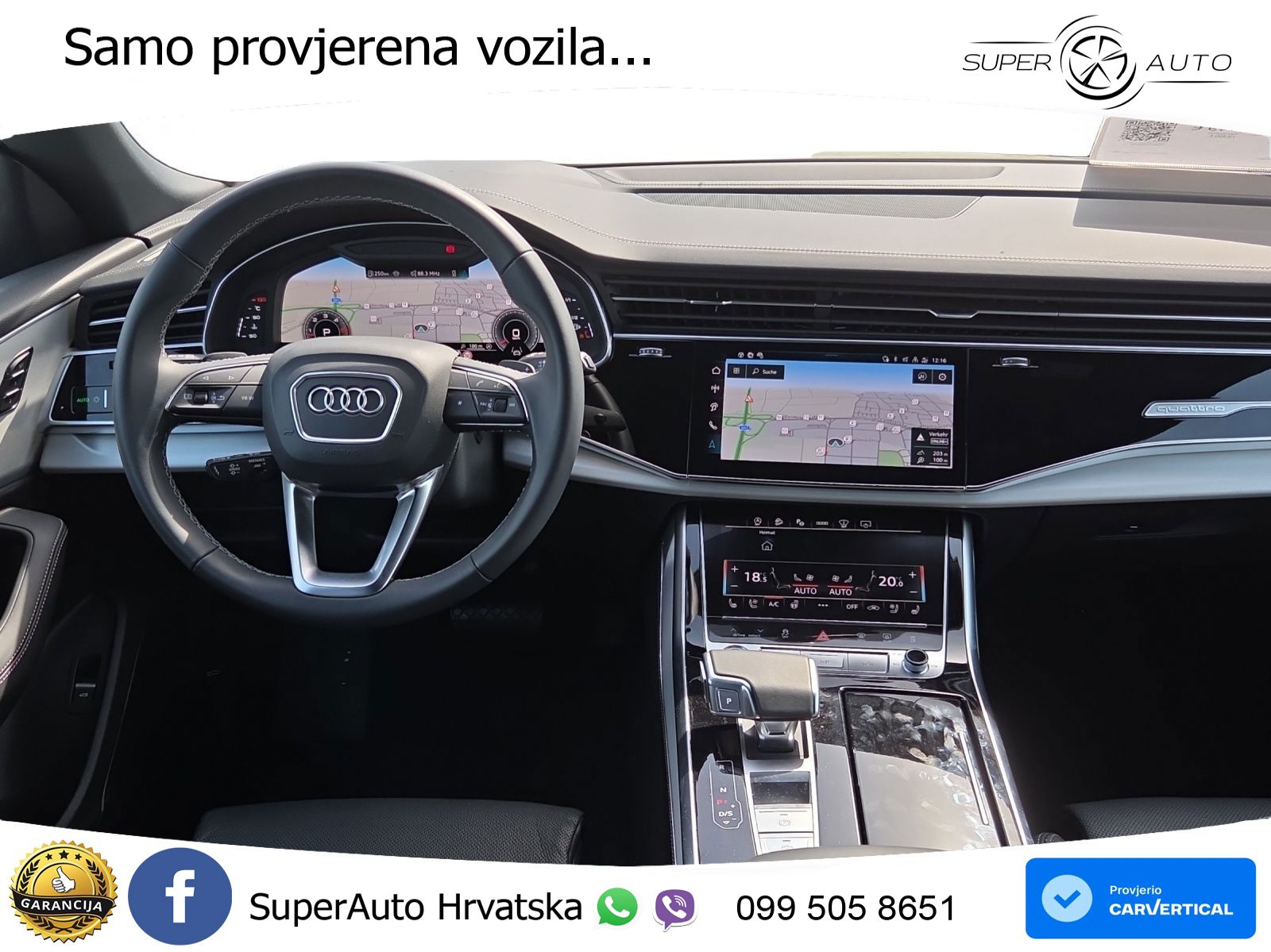Audi Q8 50 TDI V6 (286 KS) quattro Tiptronic