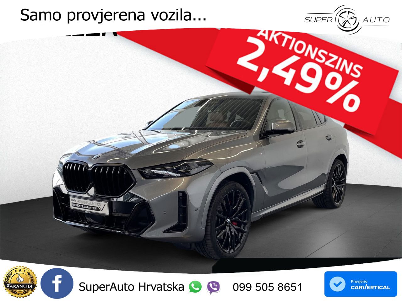 BMW X6 40d (352 KS) xDrive Steptronic M Sport LED+GR SJED+ACC