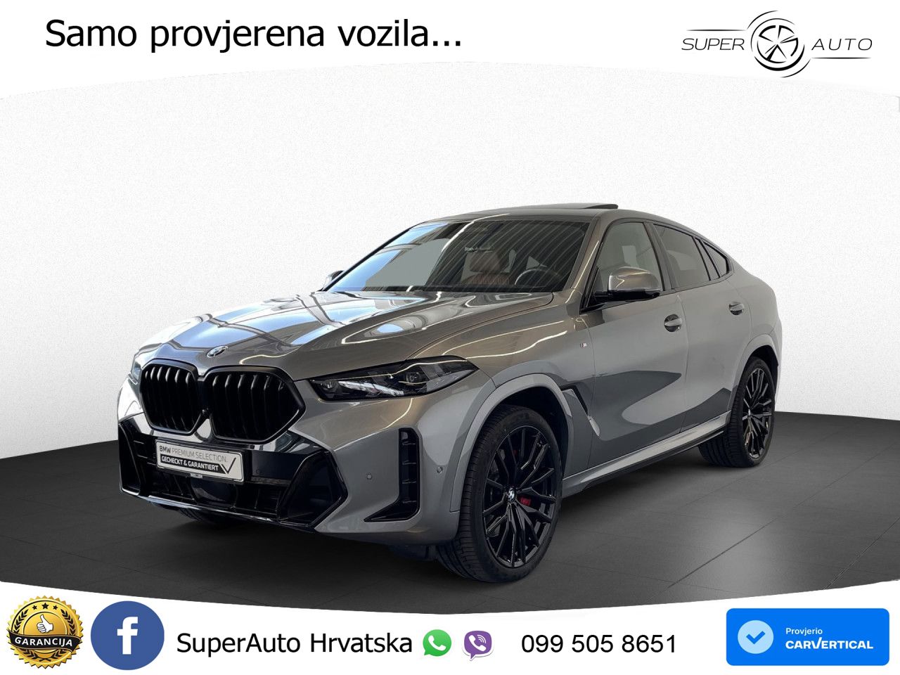 BMW X6 40d (352 KS) xDrive Steptronic M Sport LED+GR SJED+ACC