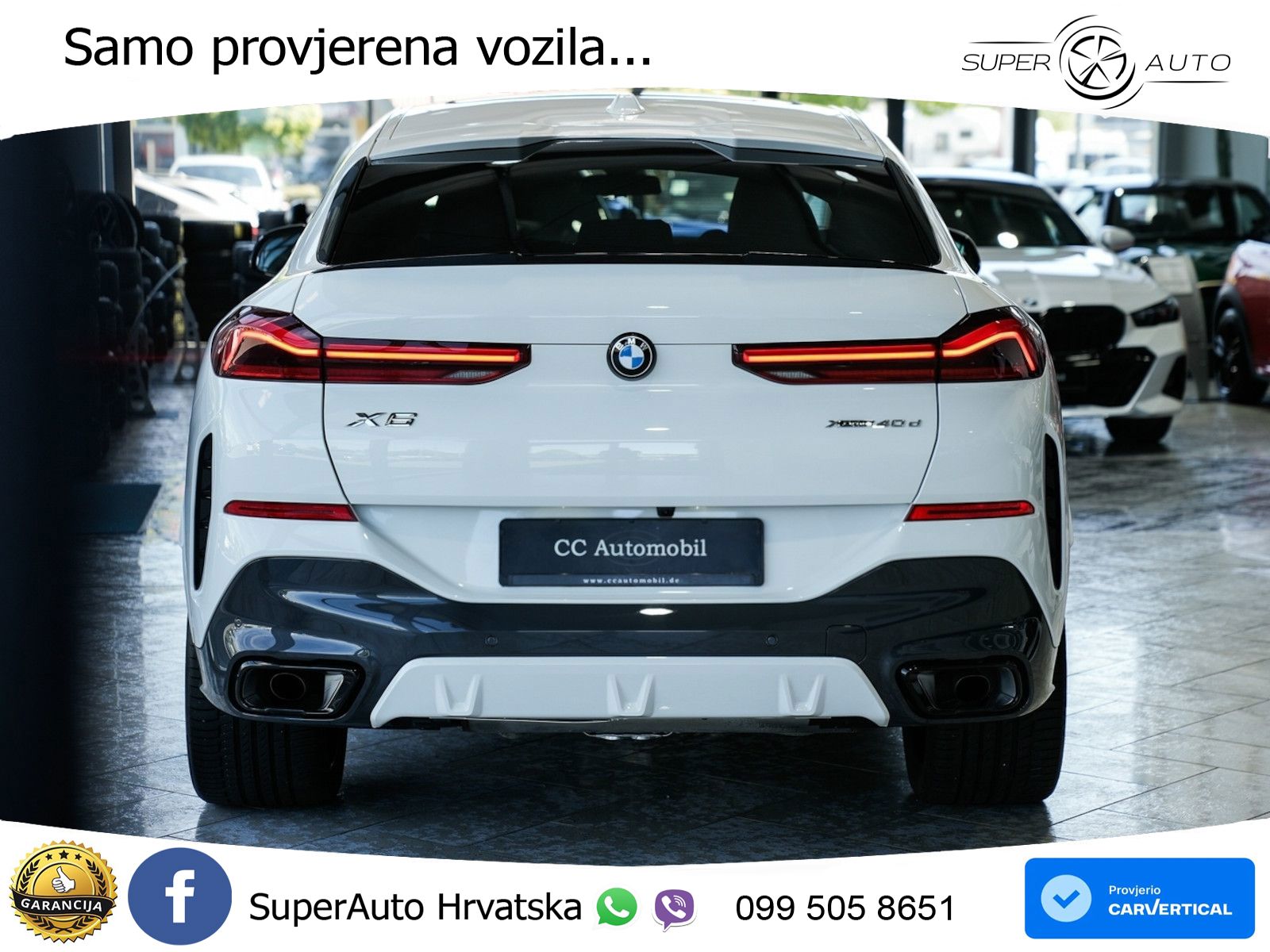 BMW X6 40d (352 KS) xDrive Steptronic M Sport LED+GR SJED+ACC