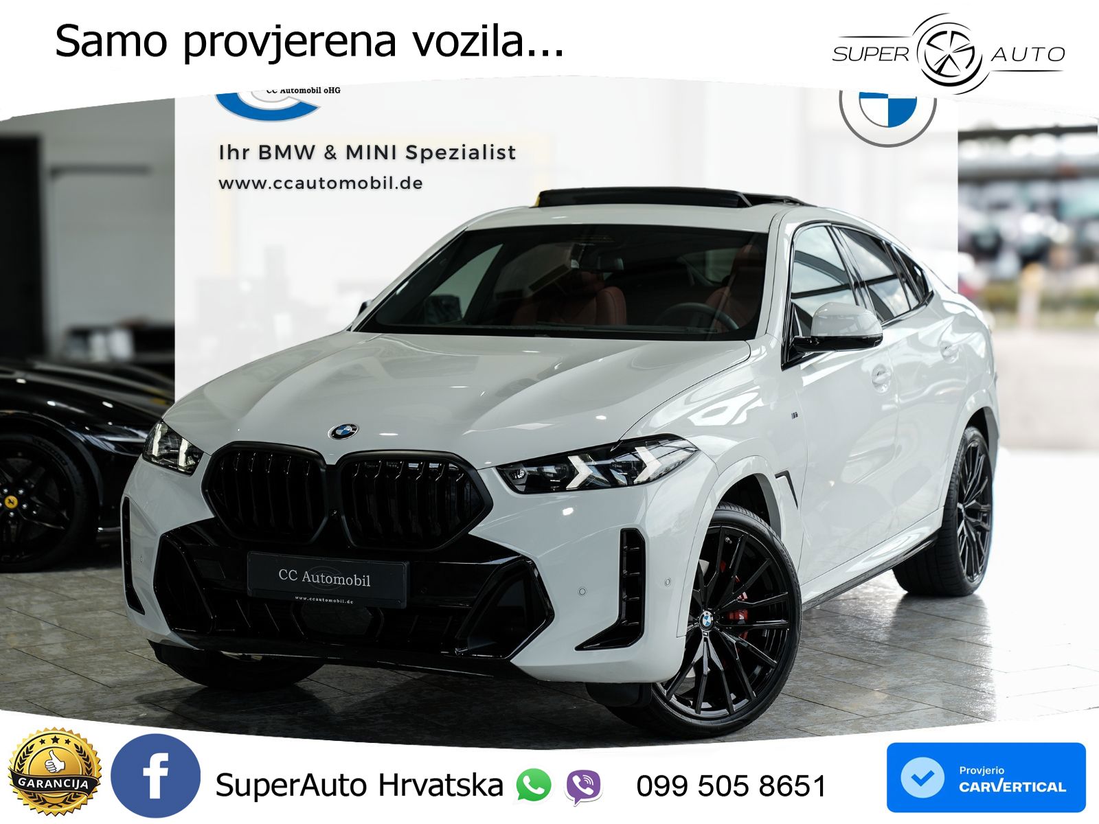 BMW X6 40d (352 KS) xDrive Steptronic M Sport LED+GR SJED+ACC