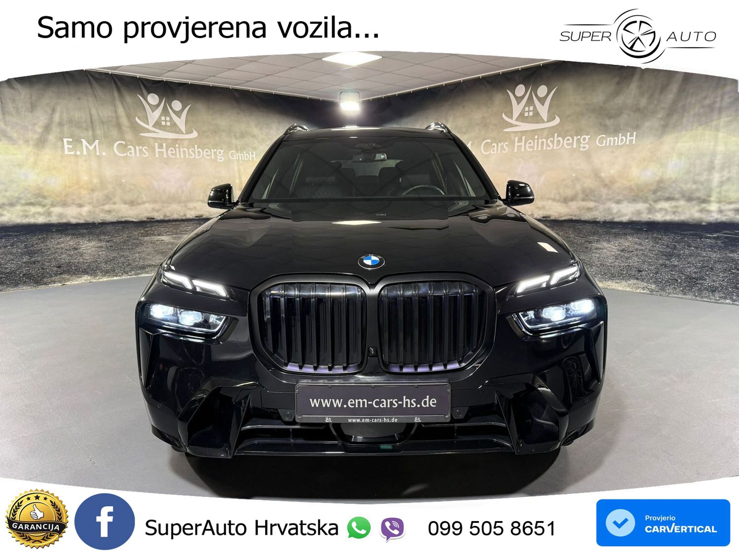 BMW X7 40d (352 KS) xDrive Steptronic M Sport LED+GR SJED+ACC