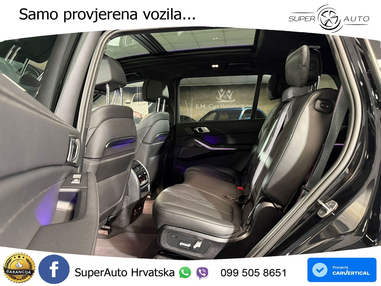 BMW X7 40d (352 KS) xDrive Steptronic M Sport LED+GR SJED+ACC