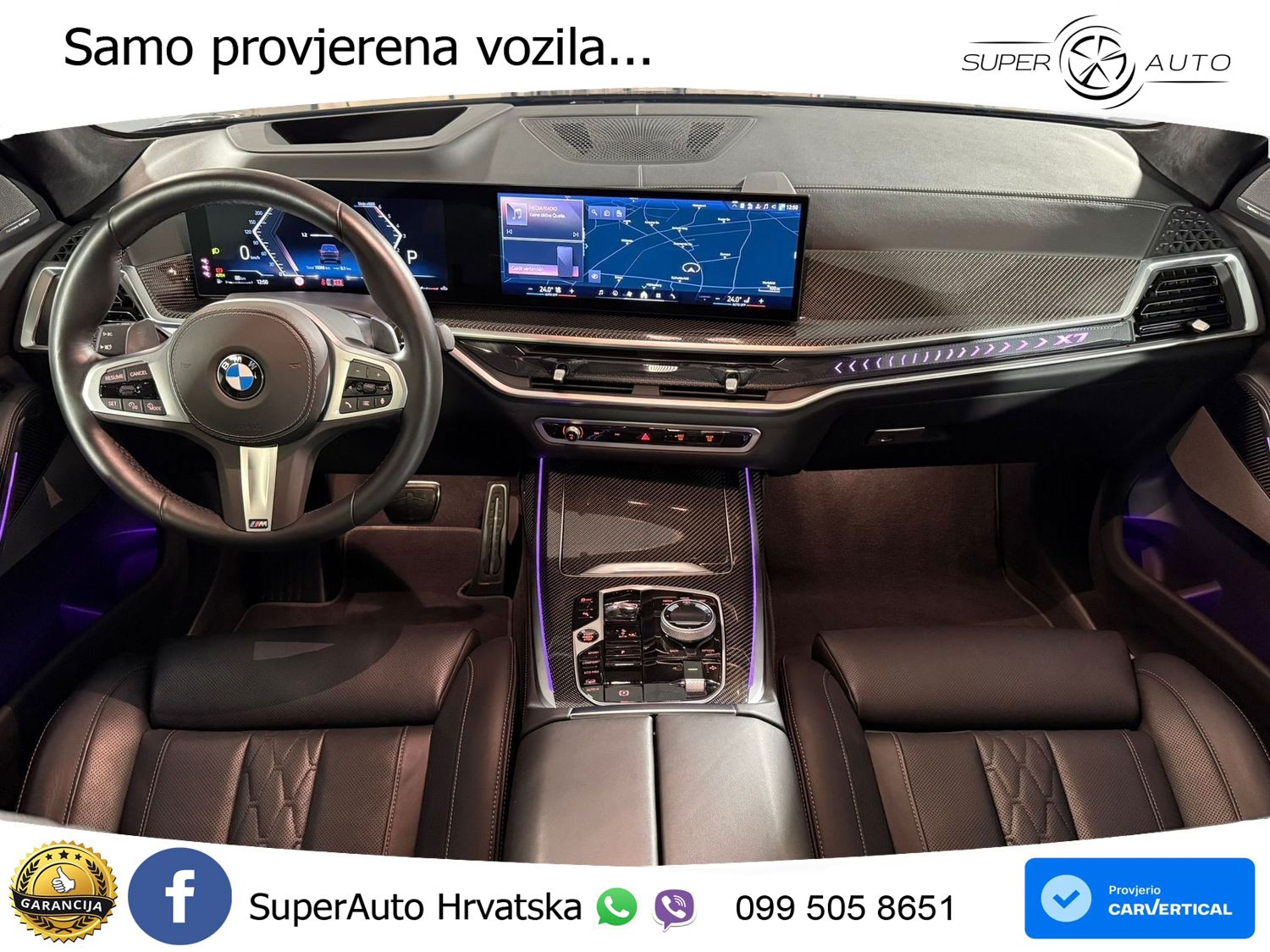 BMW X7 40d (352 KS) xDrive Steptronic M Sport LED+GR SJED+ACC