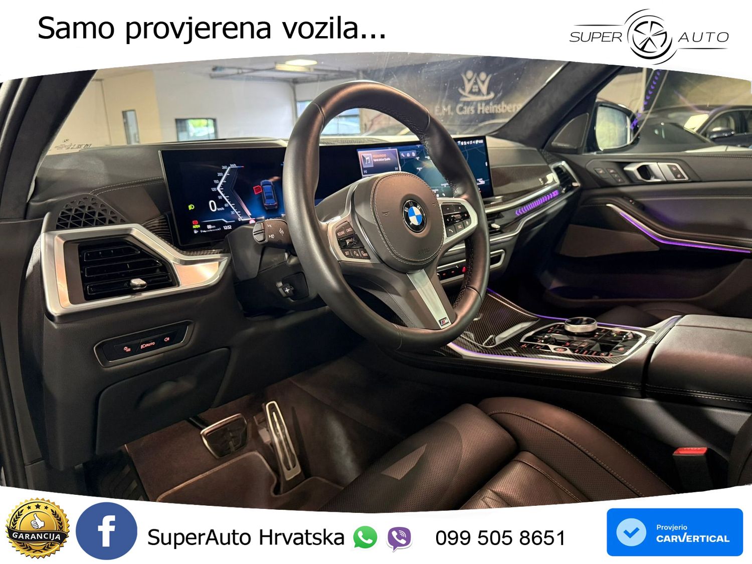 BMW X7 40d (352 KS) xDrive Steptronic M Sport LED+GR SJED+ACC