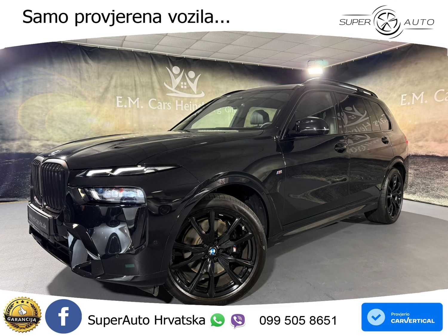 BMW X7 40d (352 KS) xDrive Steptronic M Sport LED+GR SJED+ACC