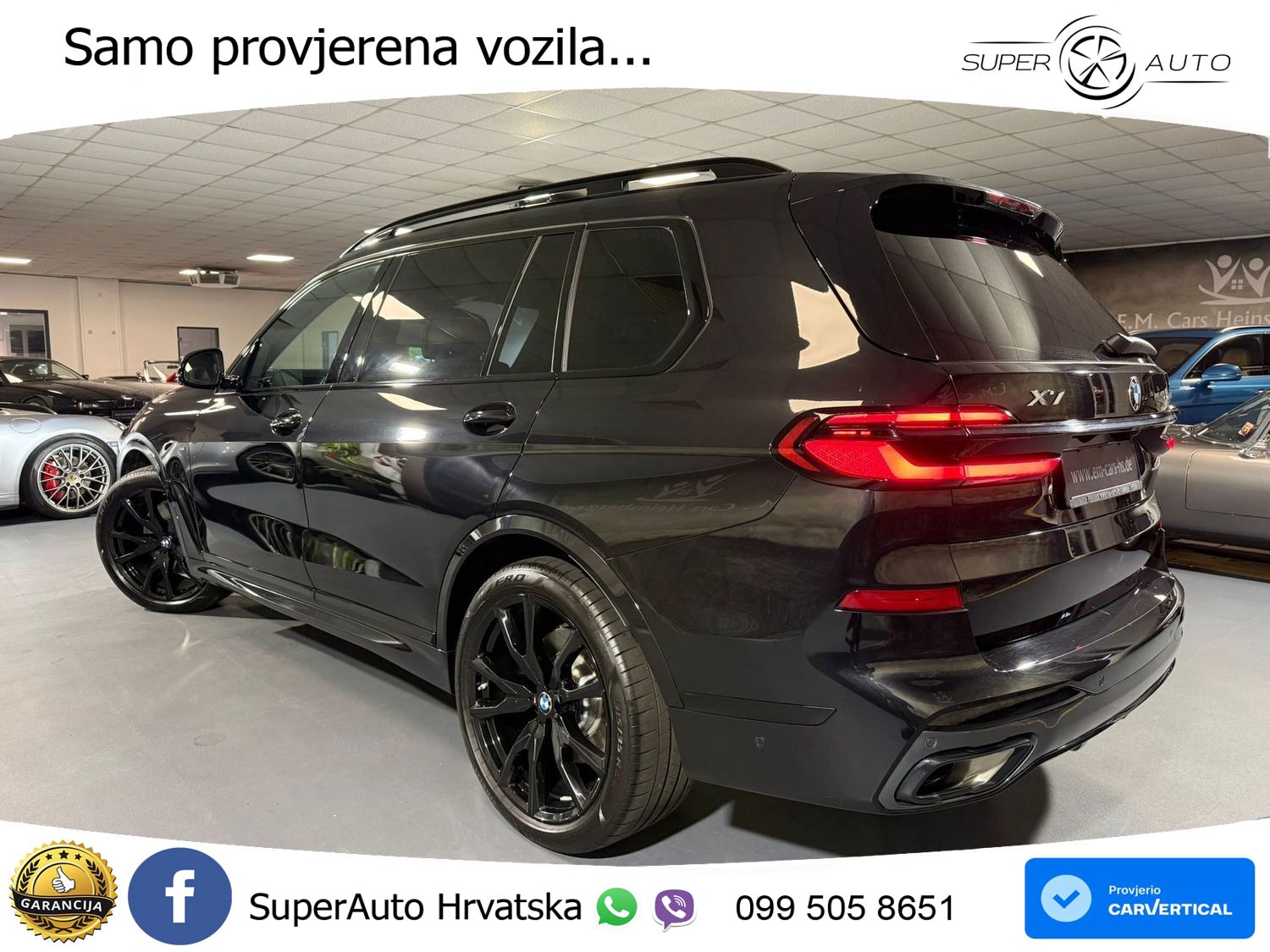 BMW X7 40d (352 KS) xDrive Steptronic M Sport LED+GR SJED+ACC
