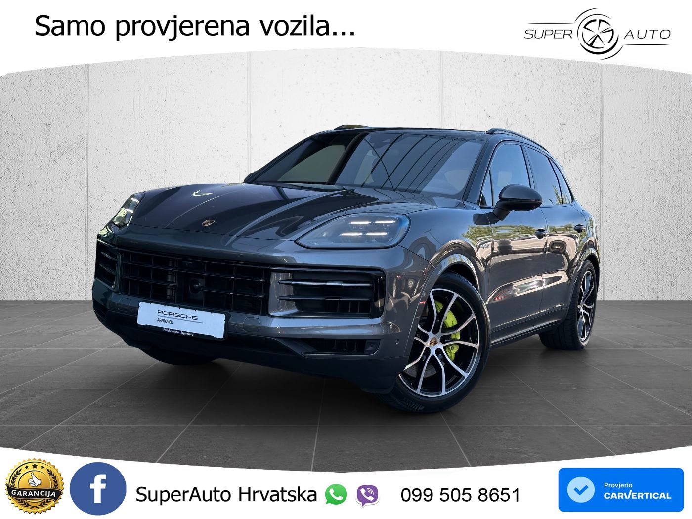 Porsche Cayenne S 3.0 V6 (519 KS) E-Hybrid Tiptronic S
