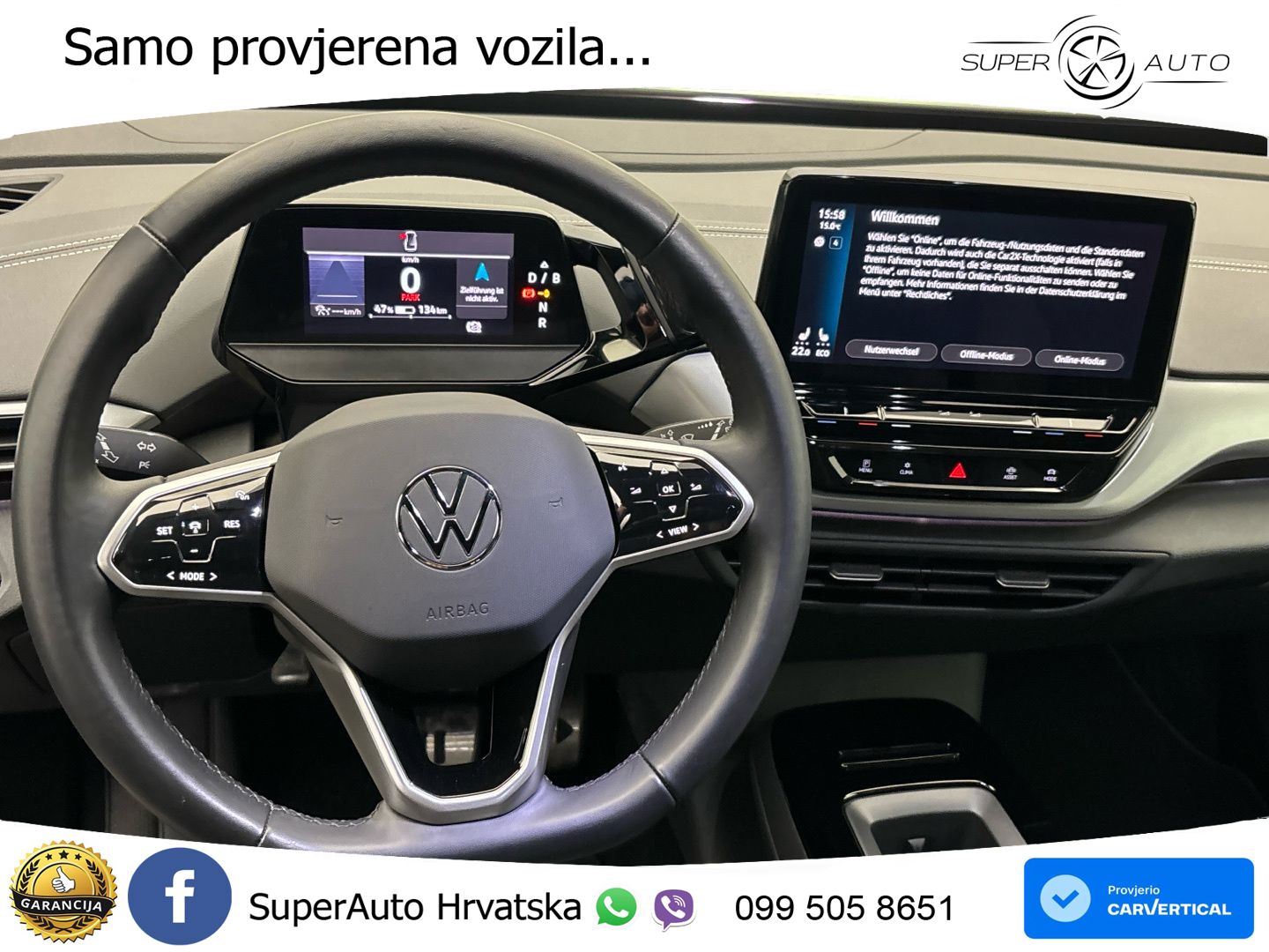 Volkswagen ID.4 Pure Performance 55 kWh (170 KS) LED+GR SJED+ACC