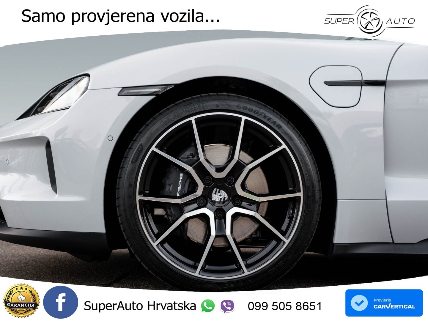 Porsche Taycan Sport Turismo 105 kWh (435 KS)