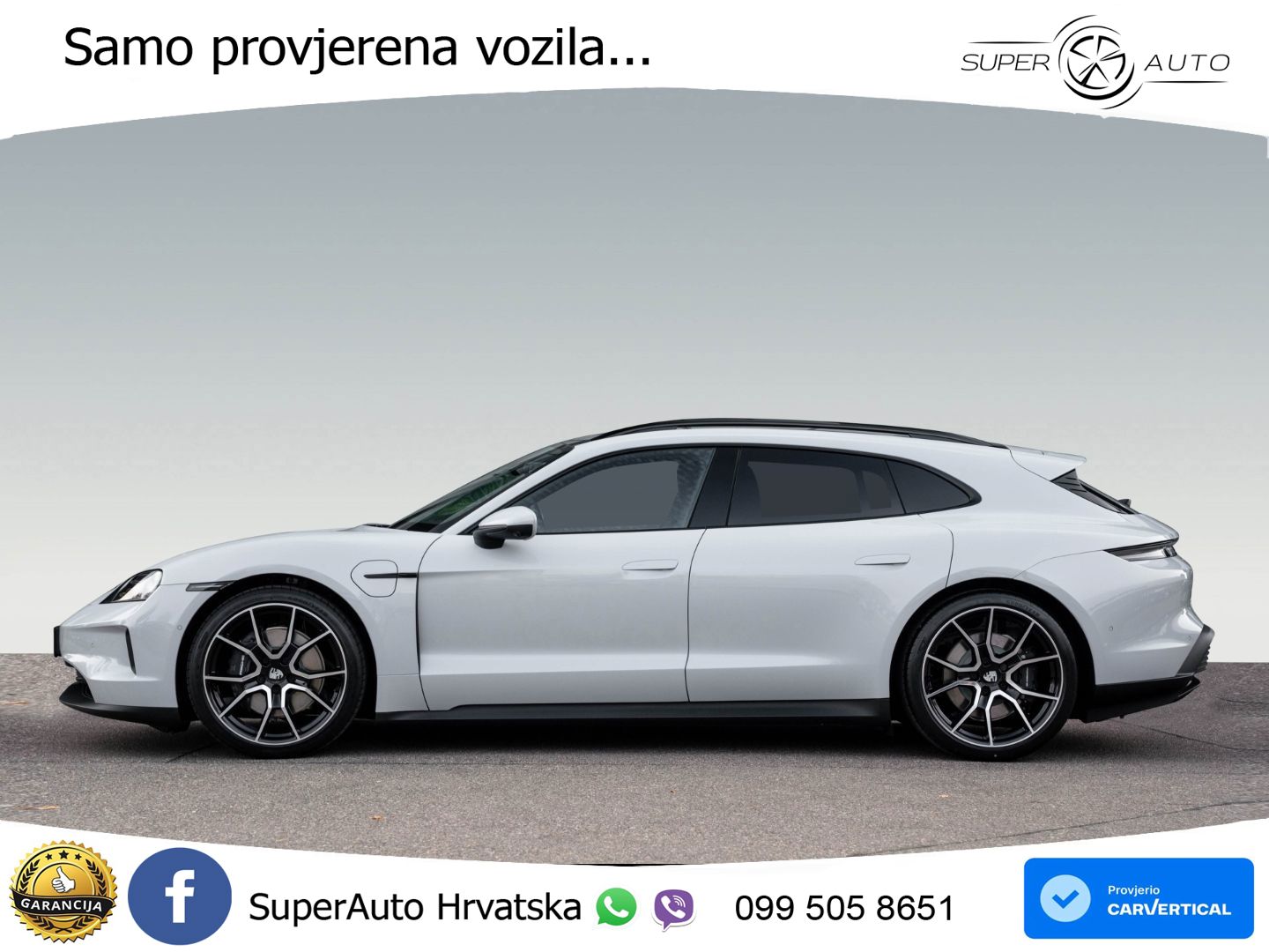 Porsche Taycan Sport Turismo 105 kWh (435 KS)