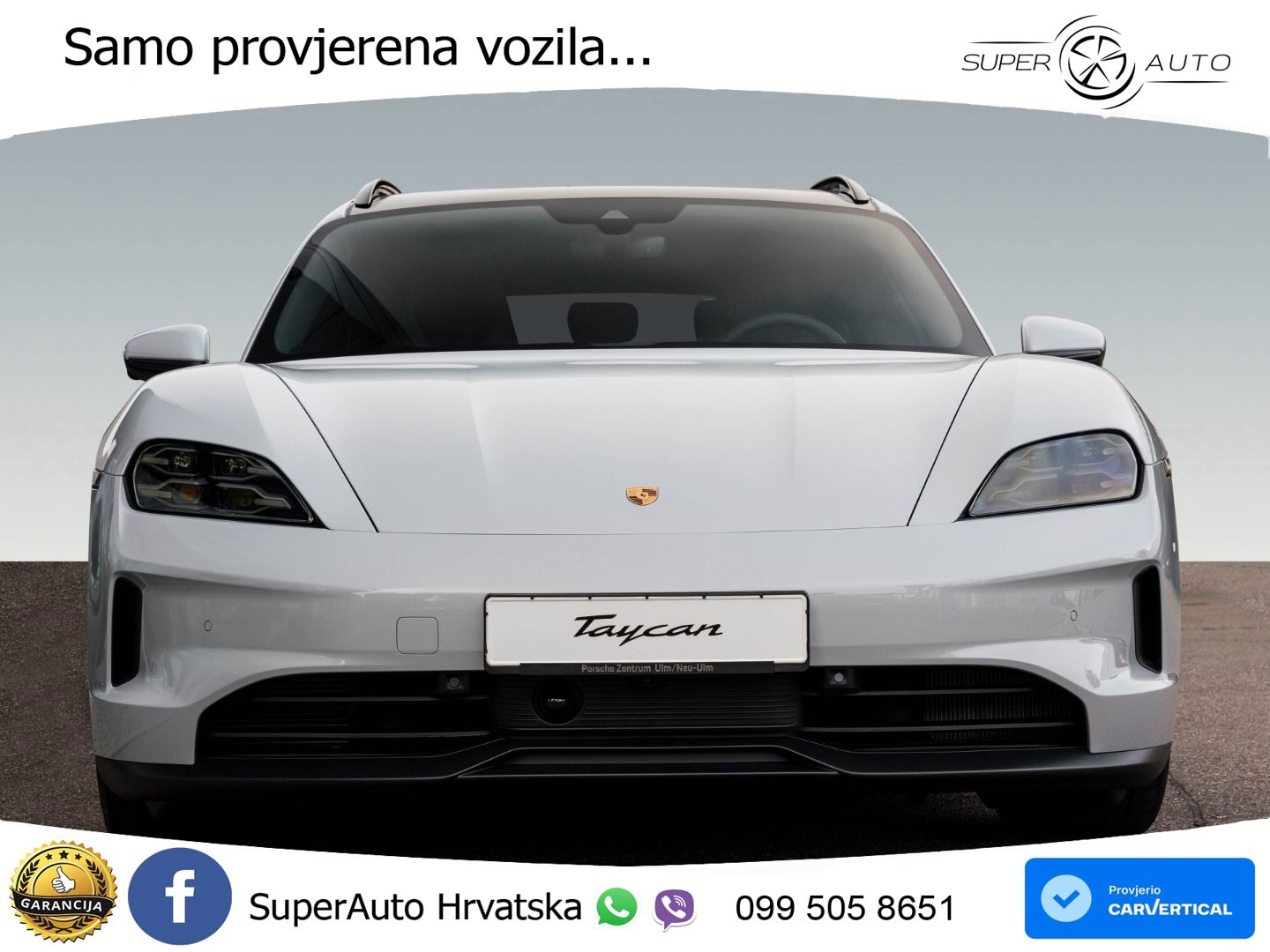 Porsche Taycan Sport Turismo 105 kWh (435 KS)