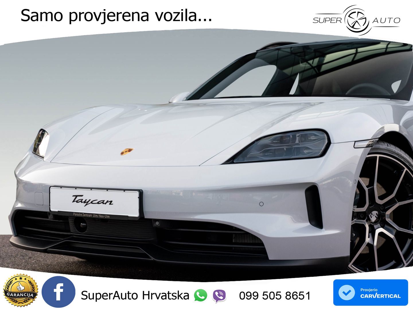 Porsche Taycan Sport Turismo 105 kWh (435 KS)