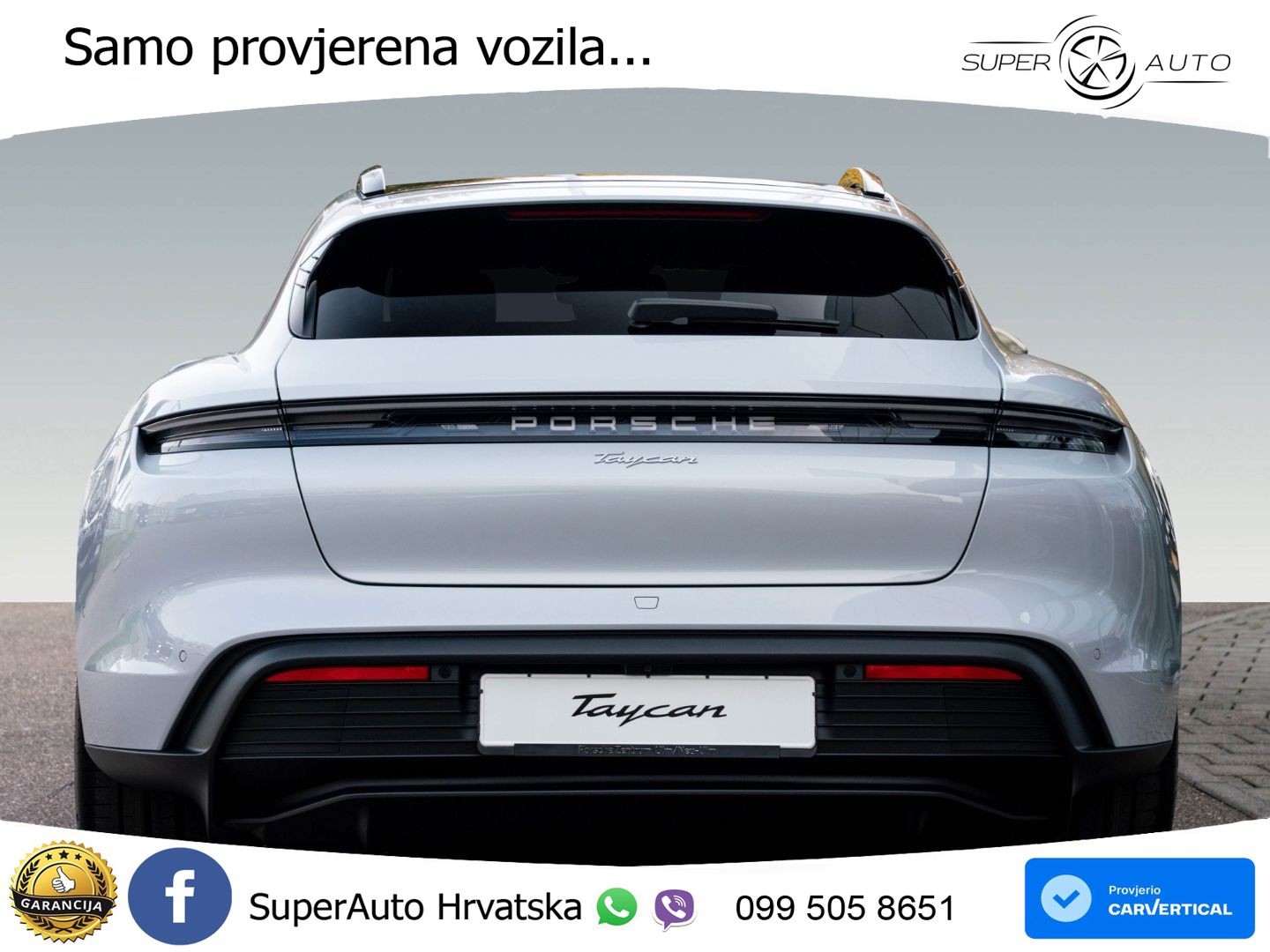 Porsche Taycan Sport Turismo 105 kWh (435 KS)
