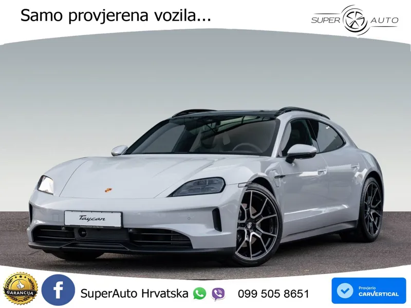 Porsche Taycan Sport Turismo 105 kWh (435 KS) LED+GR SJED+ACC