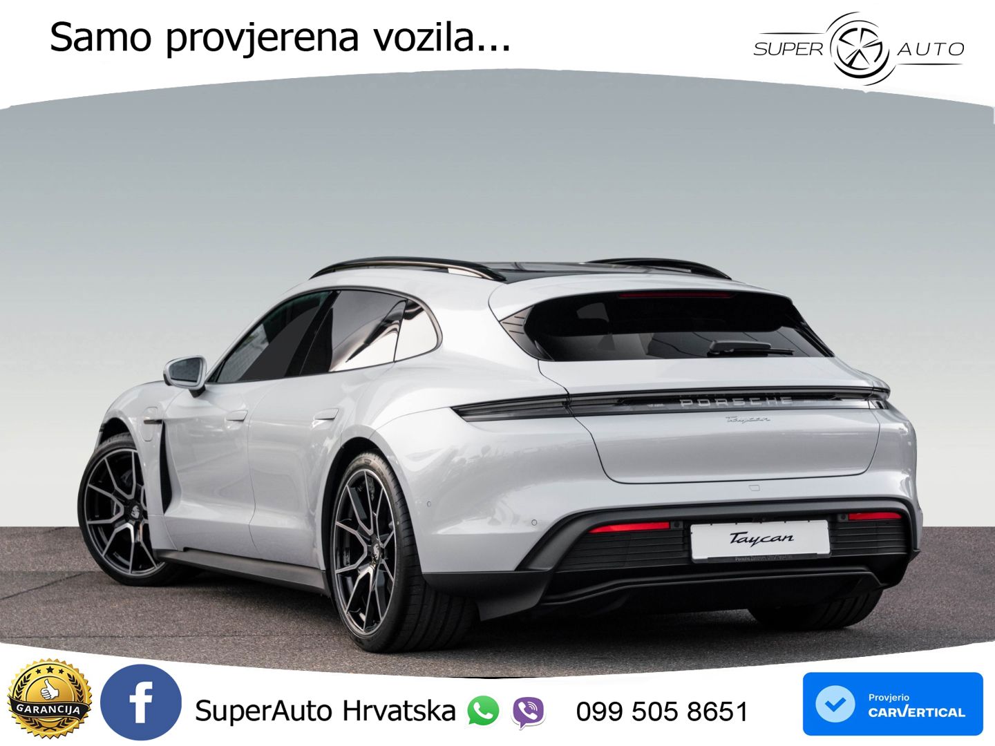 Porsche Taycan Sport Turismo 105 kWh (435 KS)