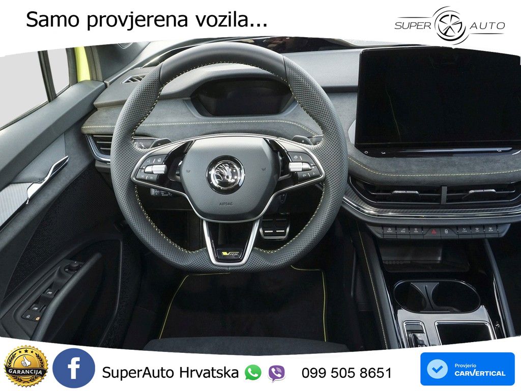 Škoda Enyaq Coupe iV RS 82 kWh (340 KS) AWD Lounge LED+GR SJED+ACC