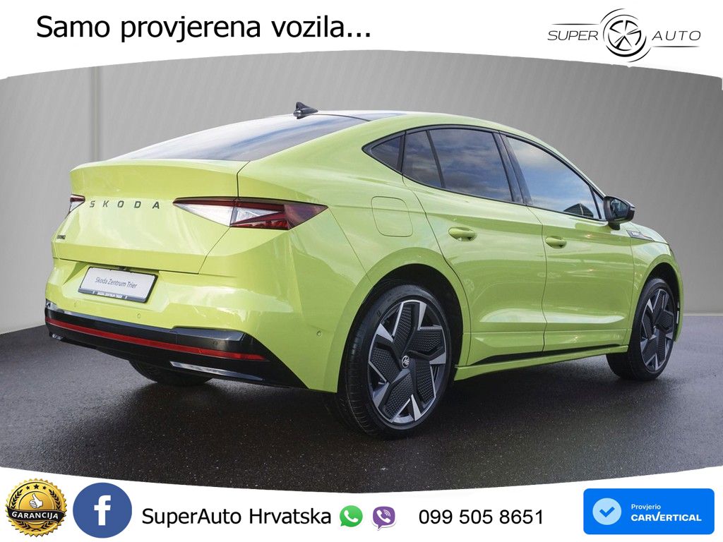 Škoda Enyaq Coupe iV RS 82 kWh (340 KS) AWD Lounge LED+GR SJED+ACC