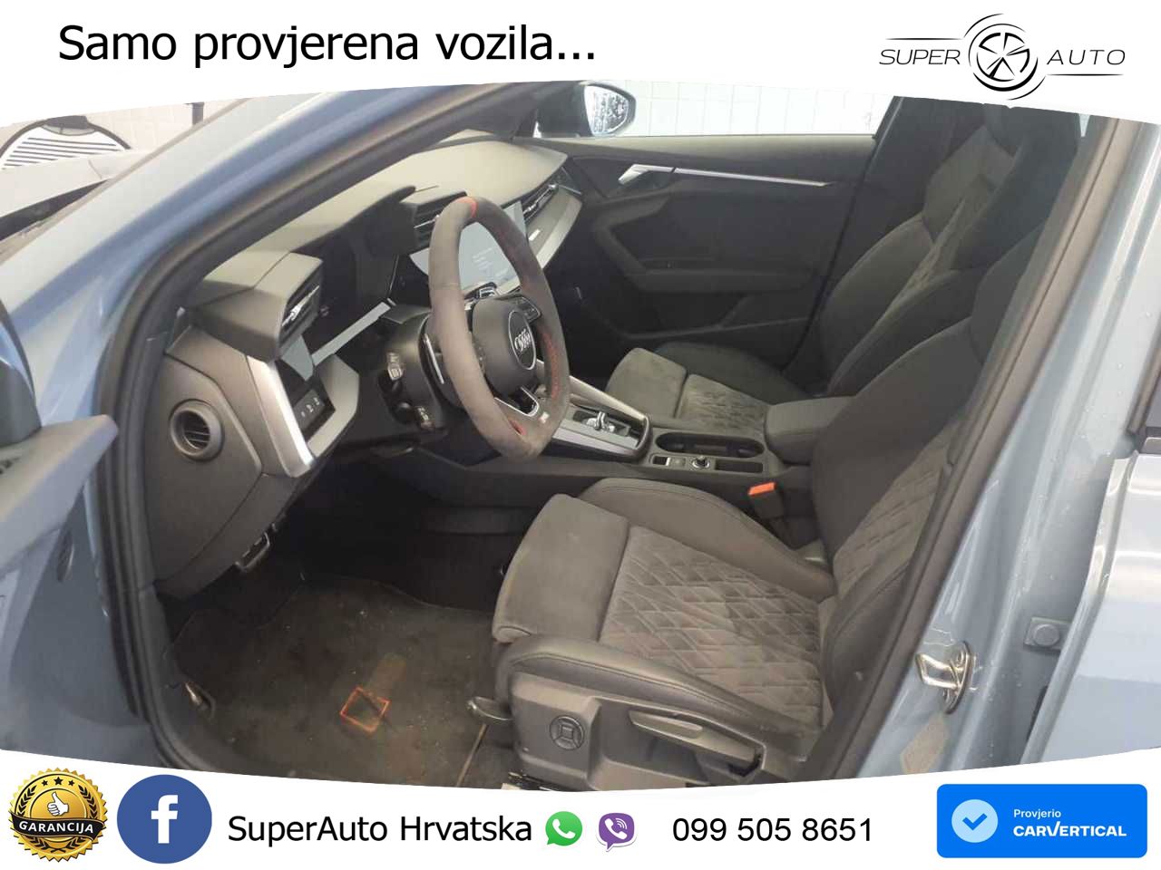 Audi RS3 Sedan 2.5 TFSI (400 KS) quattro S tronic LED+GR SJED+ACC