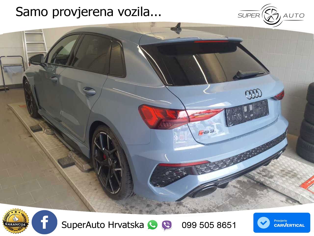 Audi RS3 Sedan 2.5 TFSI (400 KS) quattro S tronic LED+GR SJED+ACC