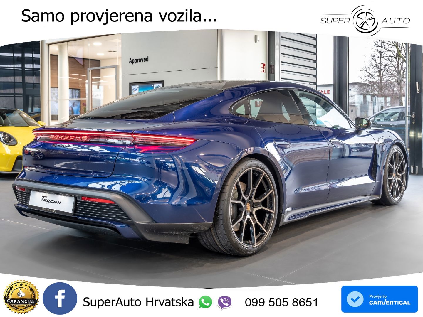 Porsche Taycan 4 105 kWh (435 KS)