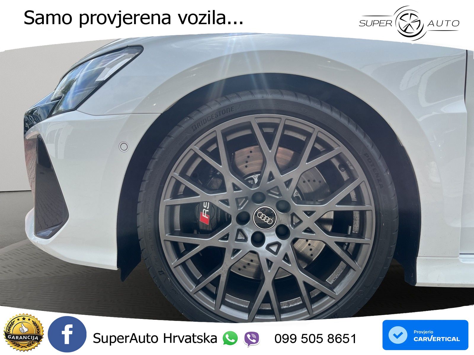 Audi RS3 Sedan 2.5 TFSI (400 KS) quattro S tronic LED+GR SJED+ACC