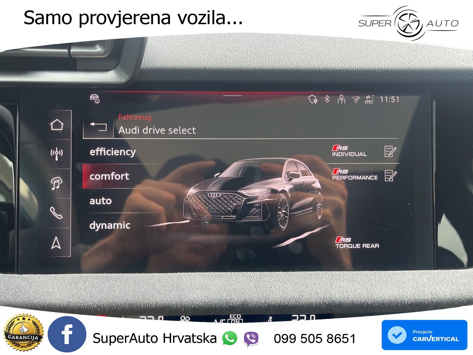 Audi RS3 Sedan 2.5 TFSI (400 KS) quattro S tronic LED+GR SJED+ACC