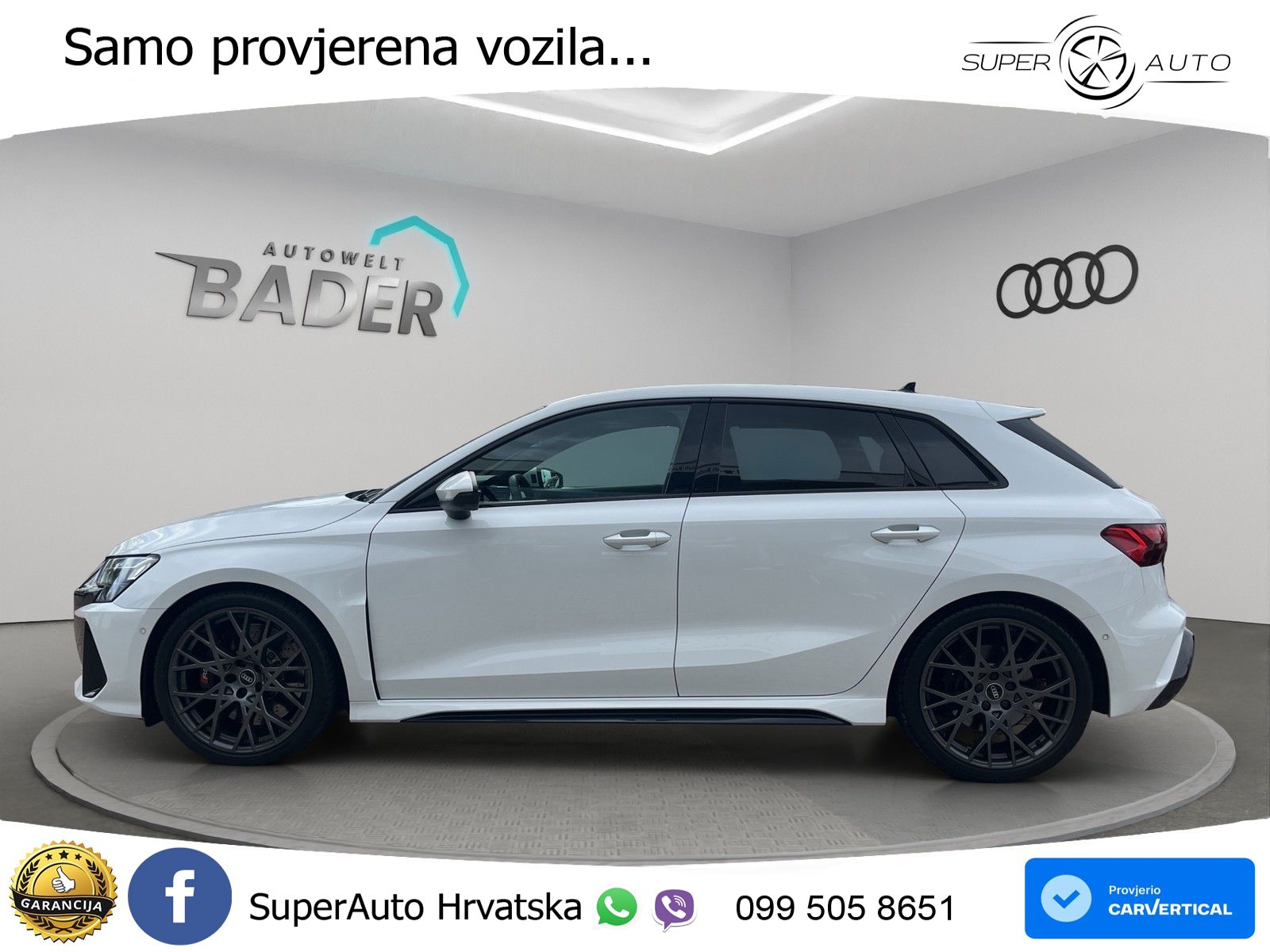 Audi RS3 Sedan 2.5 TFSI (400 KS) quattro S tronic LED+GR SJED+ACC