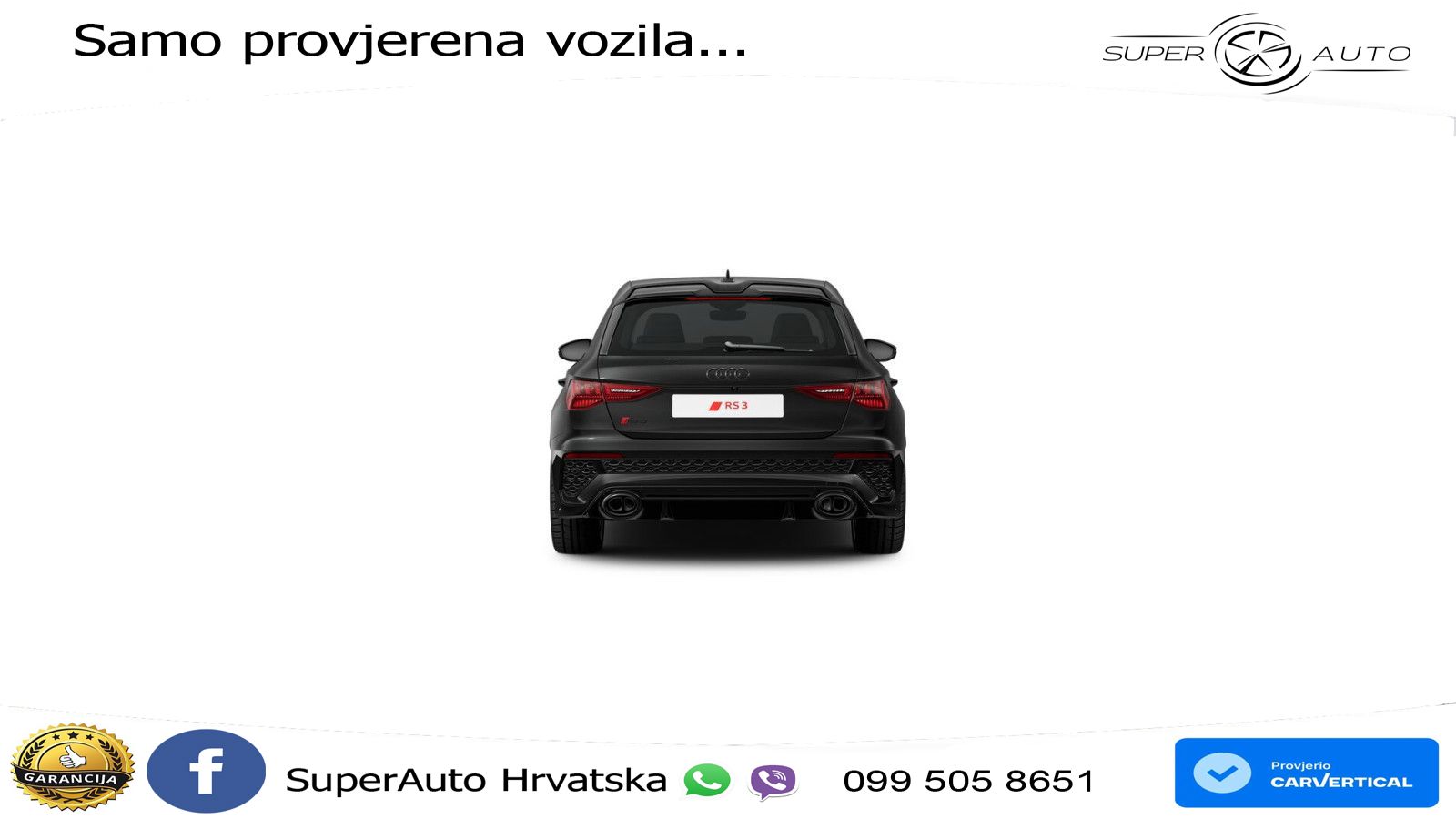 Audi RS3 Sedan 2.5 TFSI (400 KS) quattro S tronic