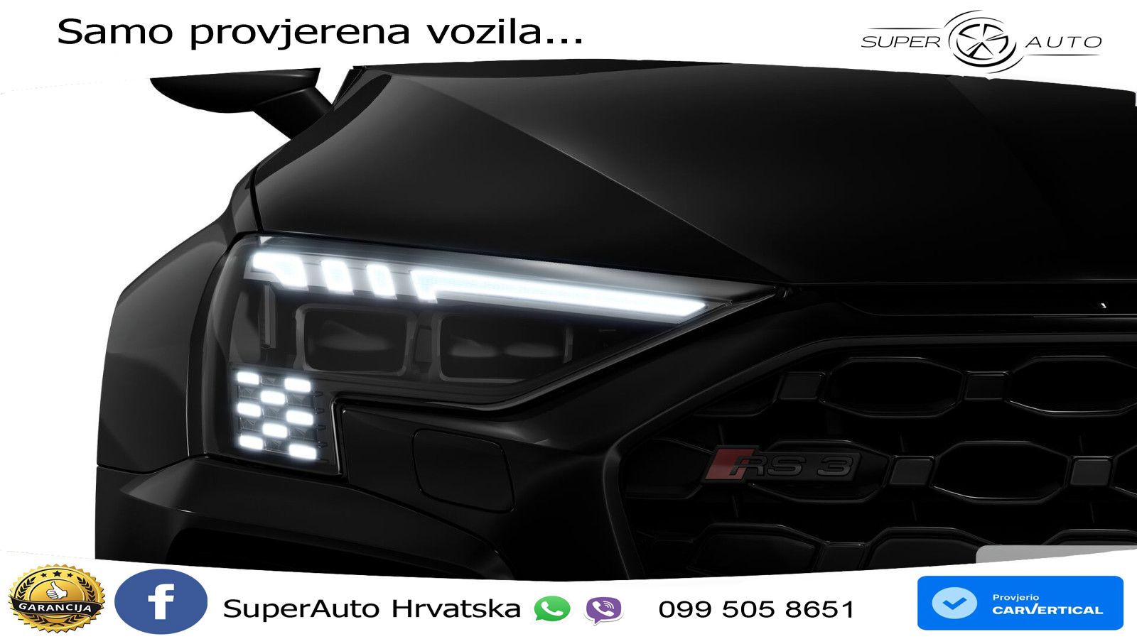 Audi RS3 Sedan 2.5 TFSI (400 KS) quattro S tronic