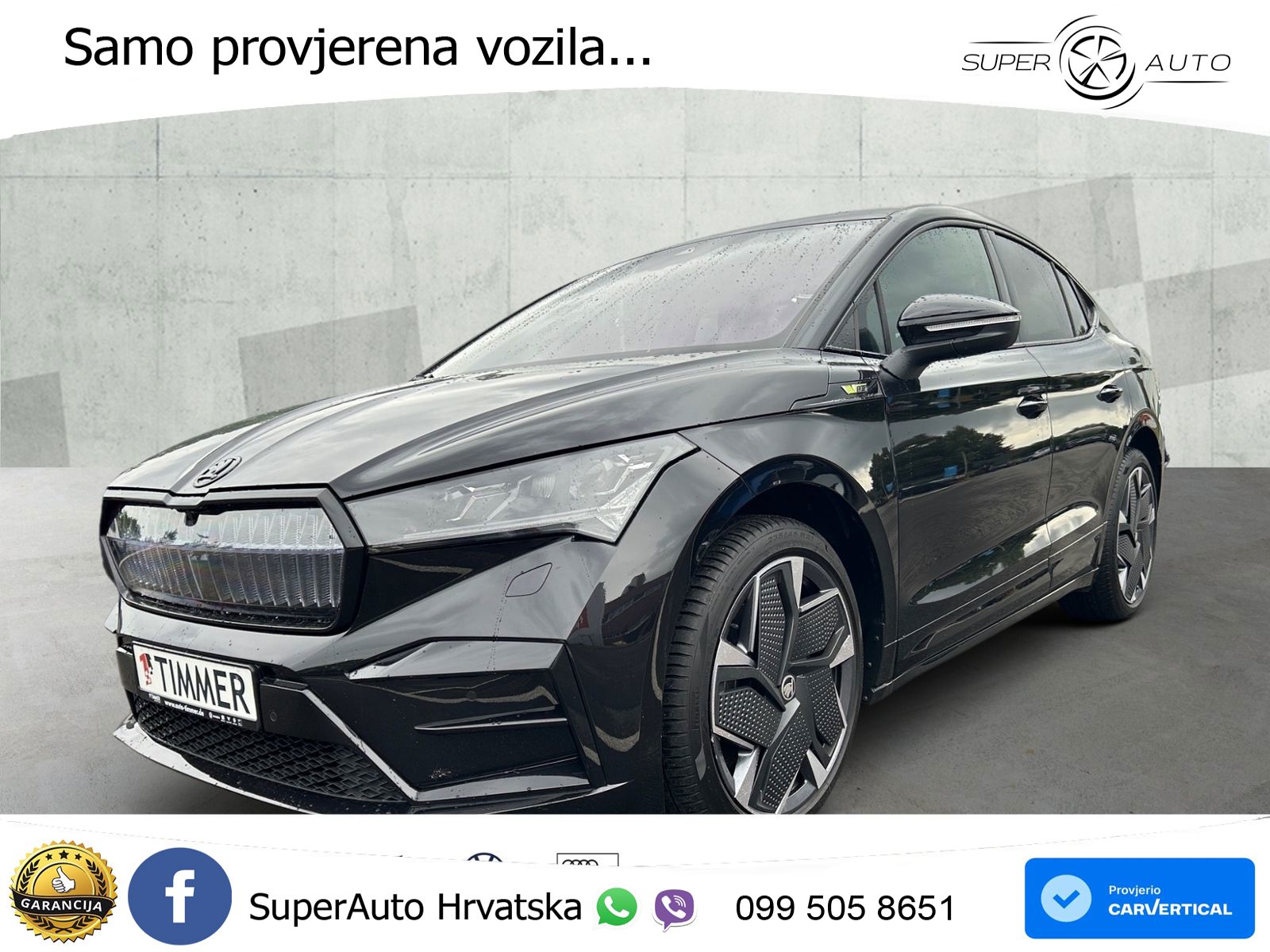 Škoda Enyaq Coupe iV RS 82 kWh (299 KS) AWD LED+GR SJED+ACC