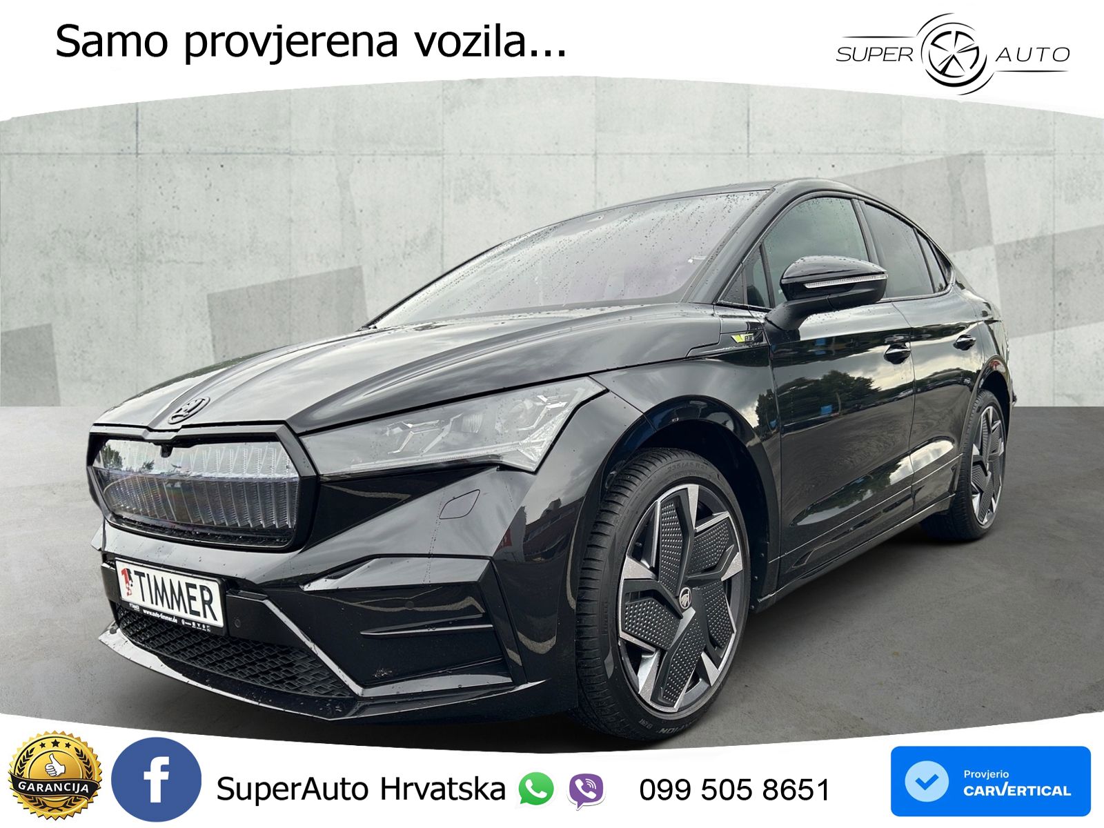 Škoda Enyaq Coupe iV RS 82 kWh (299 KS) AWD LED+GR SJED+ACC