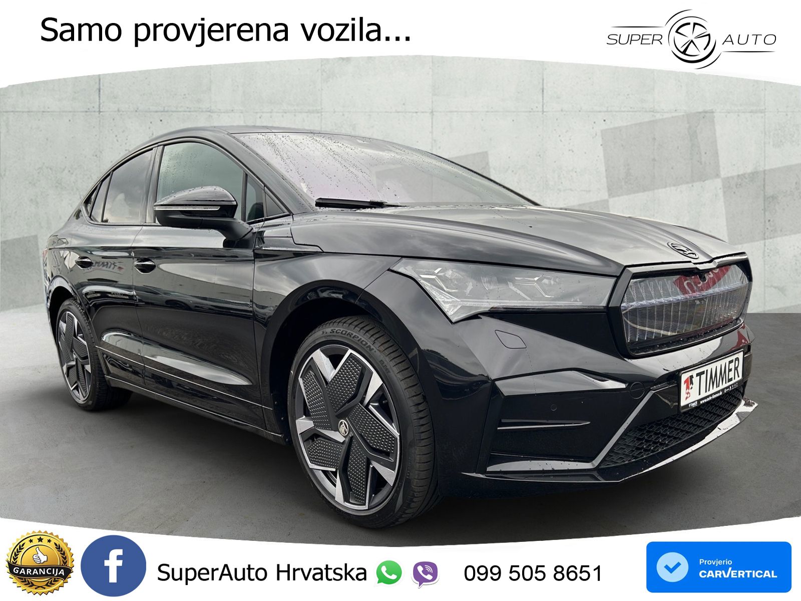 Škoda Enyaq Coupe iV RS 82 kWh (299 KS) AWD LED+GR SJED+ACC